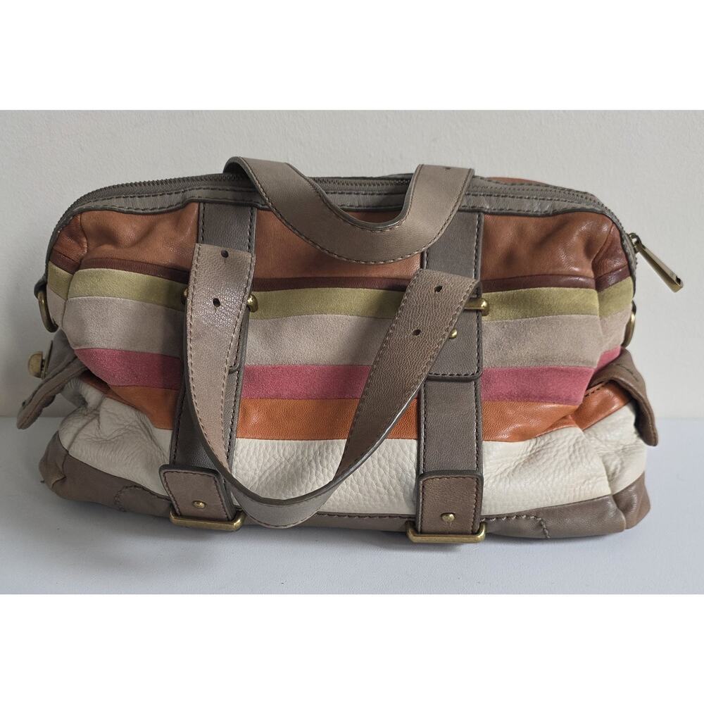 Fossil Mason Leather Satchel